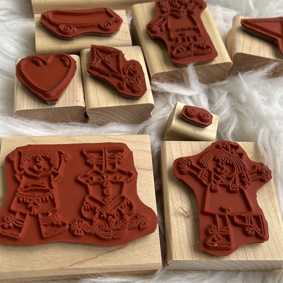 Stampin UP Rubber Stamps Kids at Play  1999 ~Retired - Picture 6 of 7